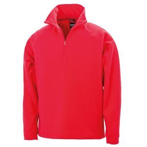 Result Mens Core Micron Anti-Pill Fleece Top / Red